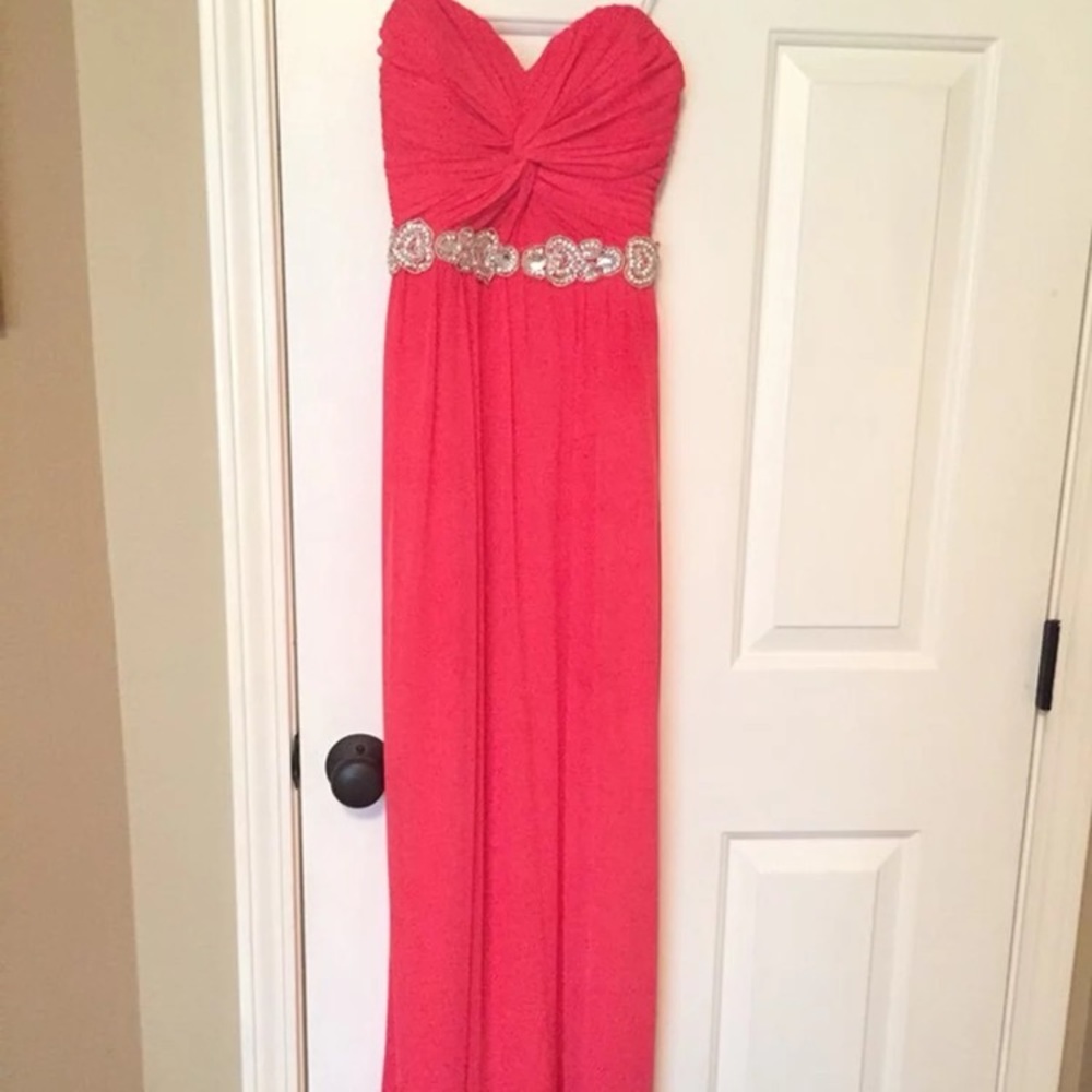 Strapless Prom Dress